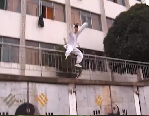 武当第一人陈师行腿法,武当拳法第一人陈师行