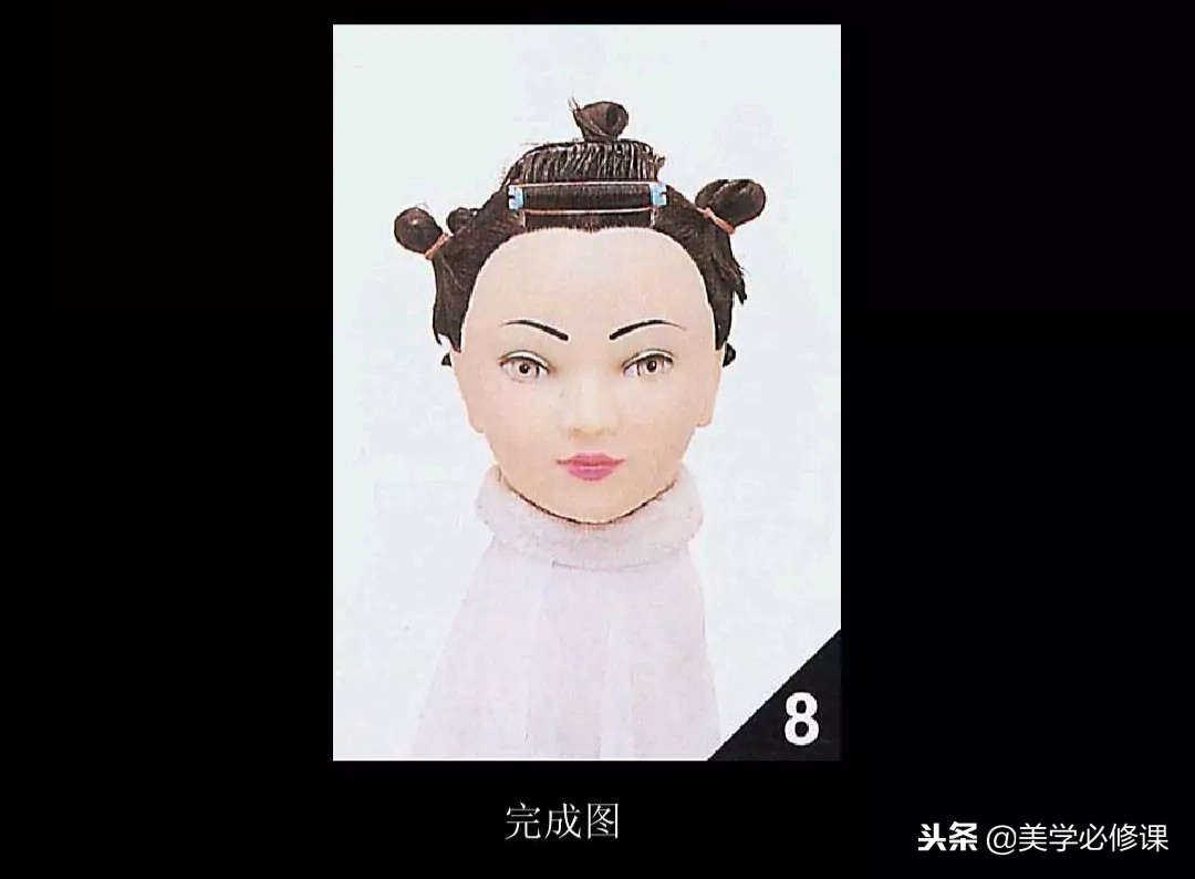 烫发卷杠使用上杠手法,男生烫发夹板夹发片详细教程