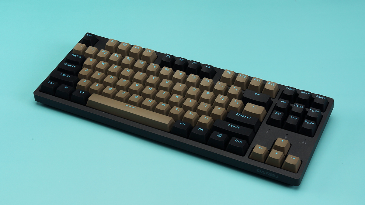 达尔优a87天空轴键盘整体图片,达尔优键盘a87pro买哪款好