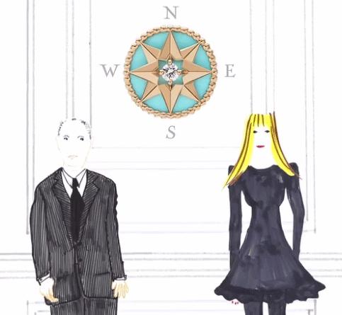 dior王丽坤短发,dior罗盘玫瑰篇