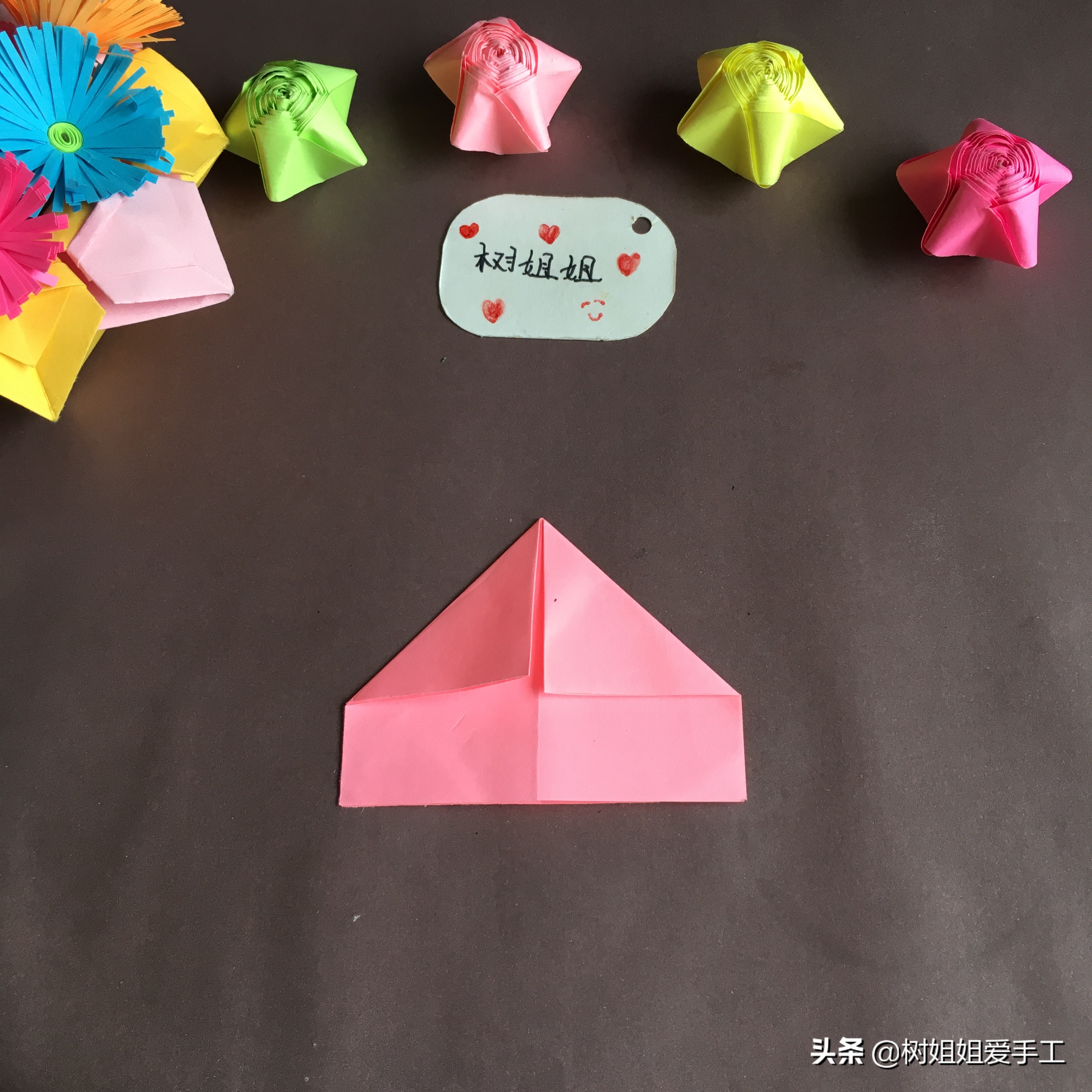 手工折纸蝴蝶书签慢动作,折纸蝴蝶书签步骤