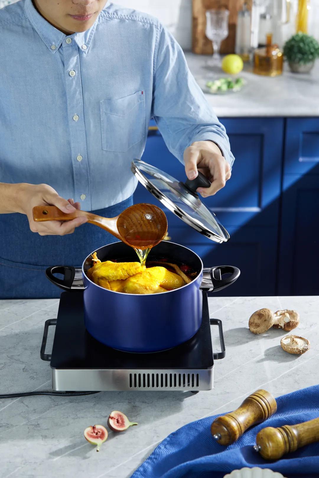 比利时蓝钻不粘锅,比利时蓝钻平底锅