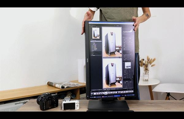 明基sw240的10bit是原生的吗,明基sw240显示器偏绿