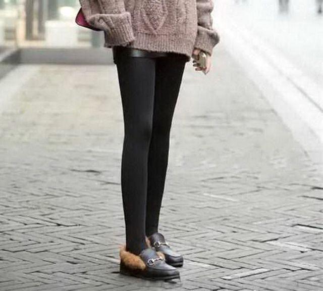 良心教程教你优雅时尚地穿秋裤,秋裤一定是土气还可以保暖显身材