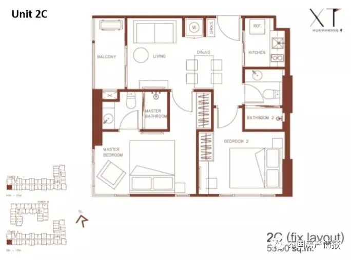 XTHuaikhwang推出10套包租房源，包租2年每年固定收益6%