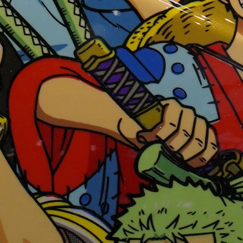 摩雷士r50s版画天蝎,摩雷士r50s海贼王联名款实物图