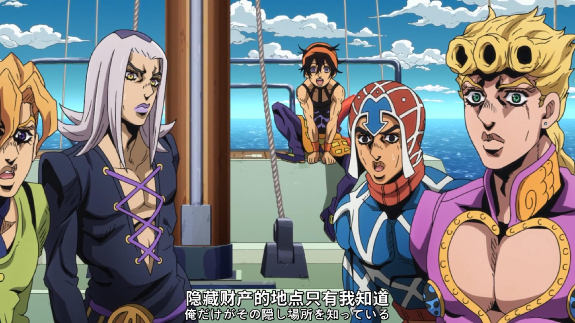 jojo黄金之风布鲁诺,jojo黄金之风乔鲁诺高燃场面