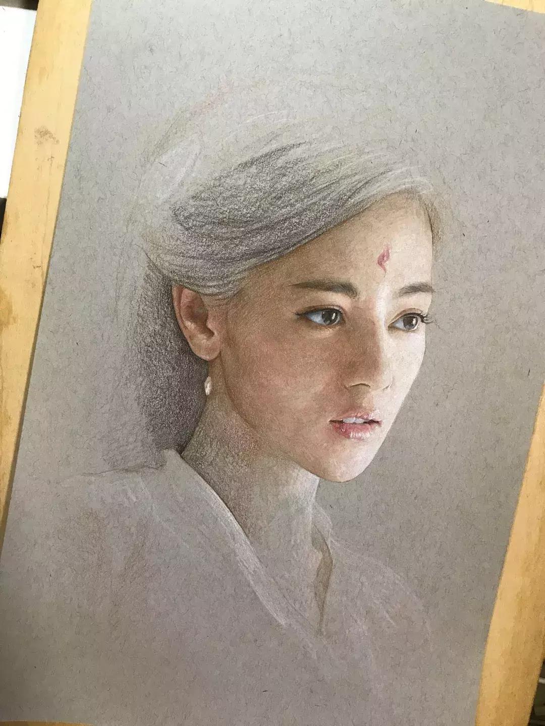 彩铅画的震撼,让人惊艳的彩铅作品