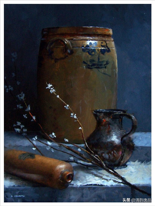 美国justinjeffrey立体油画作品,写实油画作品美国画家