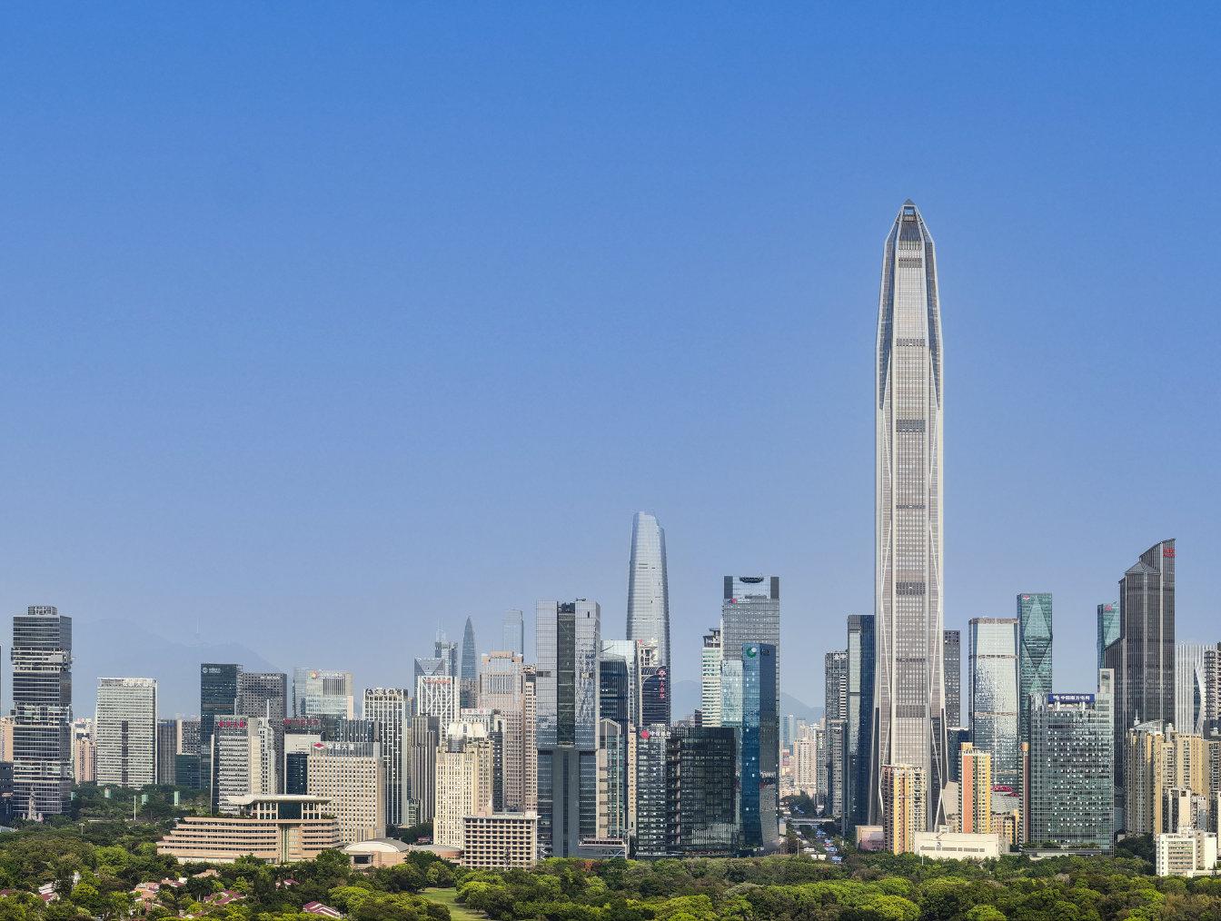 从城市竞争力看中国经济,中国城市超级地标