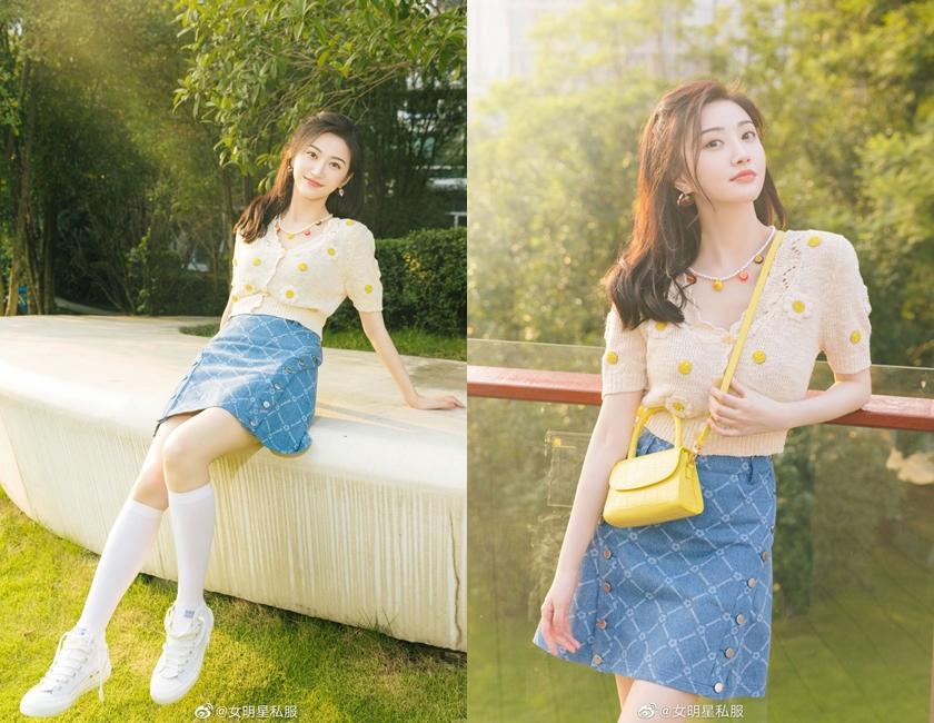 杨幂景甜秀演技,杨幂景甜白皇后造型