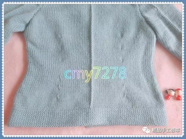 毛衣外套西装领织法教程成人,从上往下织开衫和尚领外套怎么织