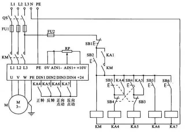自动控制器的实物接线图,自动控制电路图实物接线图