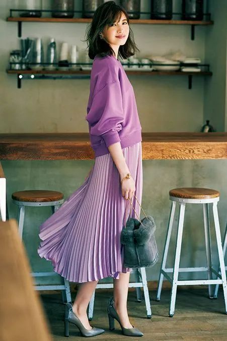 秋天了第一条裙子图片,秋天第一条仙女裙