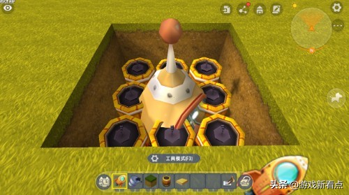 迷你世界火箭教程可以飞上太空的,迷你世界永久变身火箭