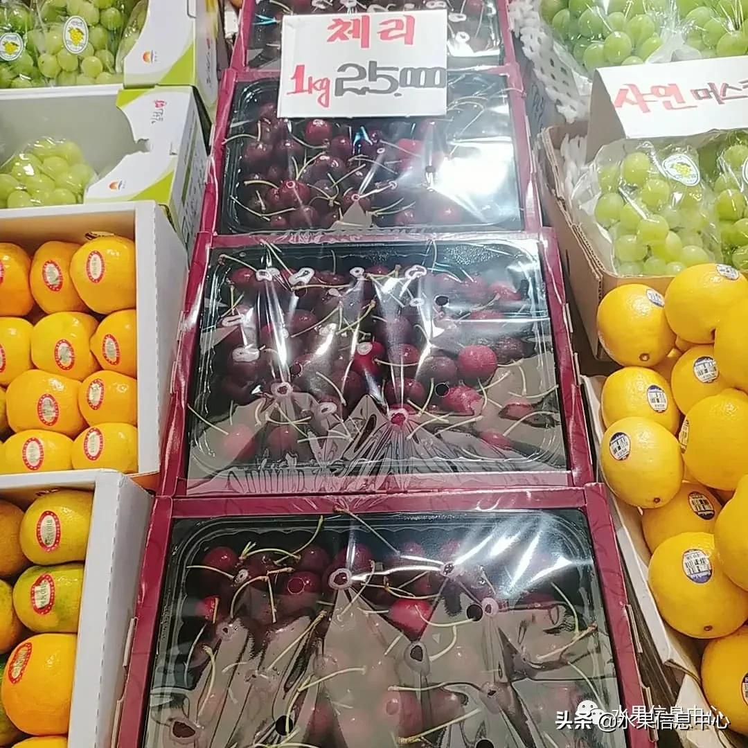 韩国的蔬菜水果批发市场,韩国最便宜的苹果水果