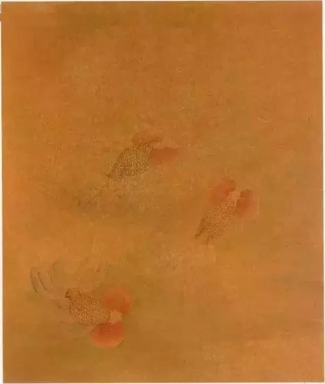 工笔金鱼团扇教学视频,工笔金鱼国画图片大全