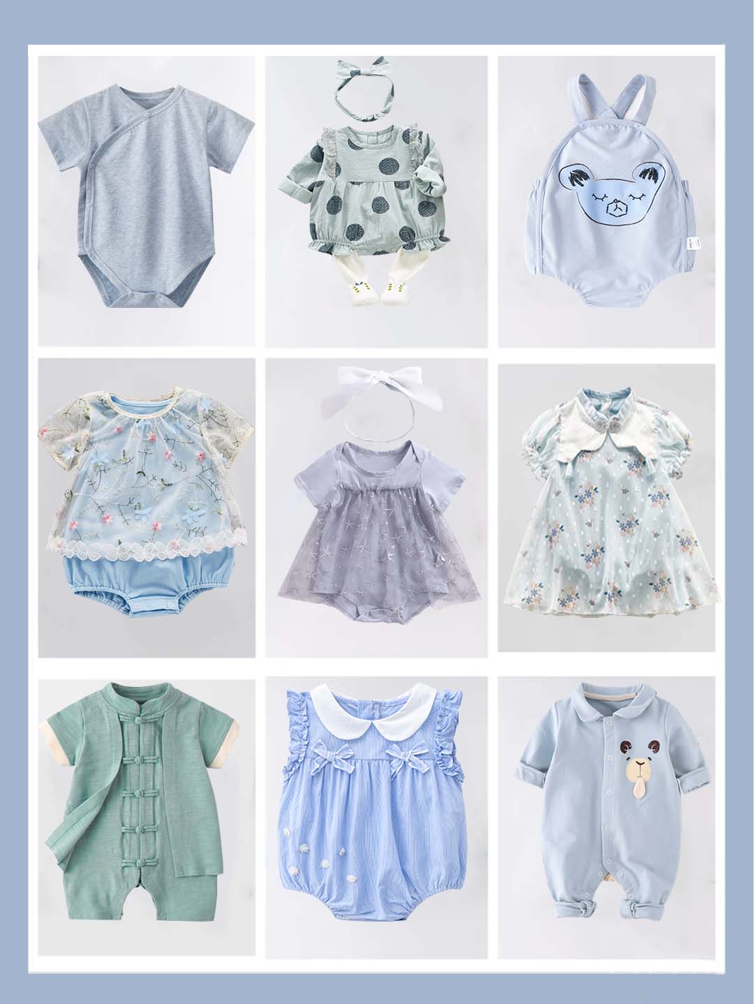 不输大牌的小众婴儿爬爬服推荐