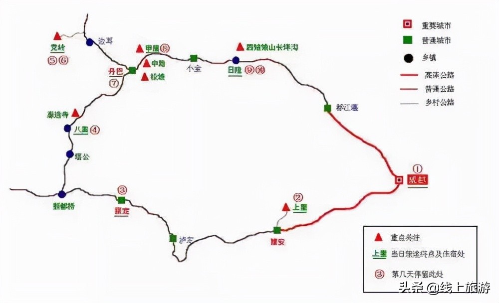 四川省内五一冷门车少路线,四川五一雅安冷门自驾游