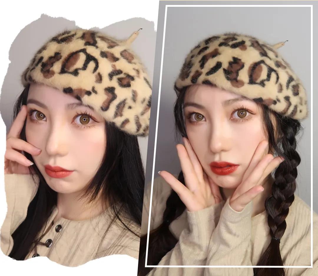 冬天帽子女款2022款网红款加厚,头大的女生冬天适合什么帽子