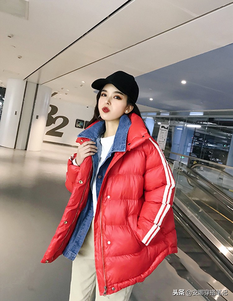 本命年红色大衣小个子女穿搭,本命年红色衣服高级穿搭