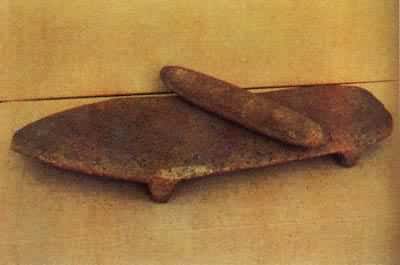 石磨盘真品,经典石磨盘