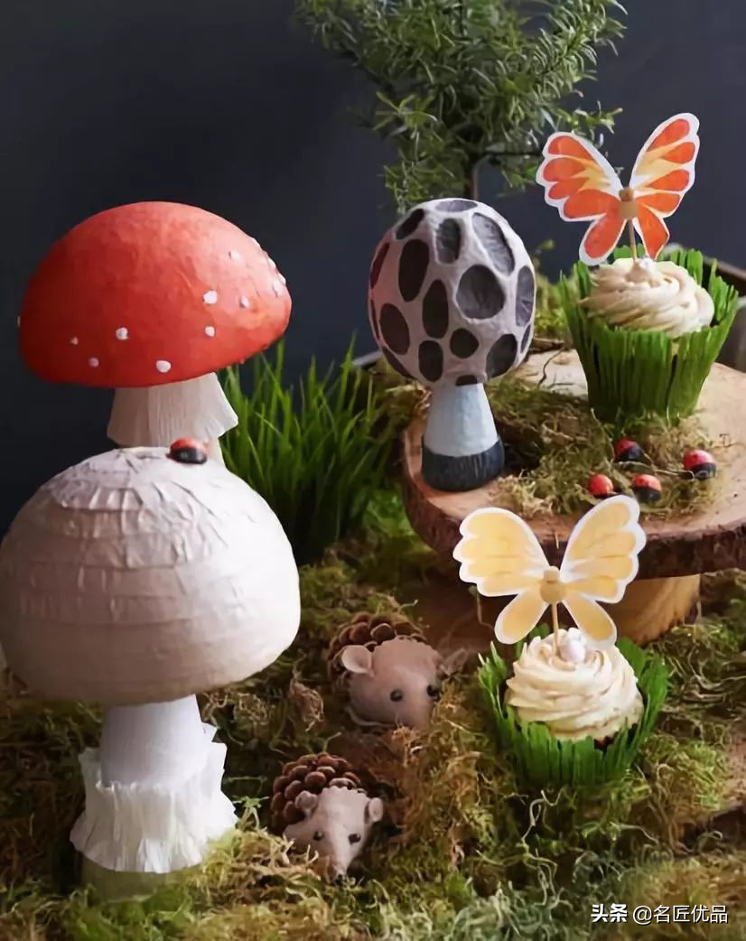 好玩的蘑菇手工,蘑菇手工制作小屋