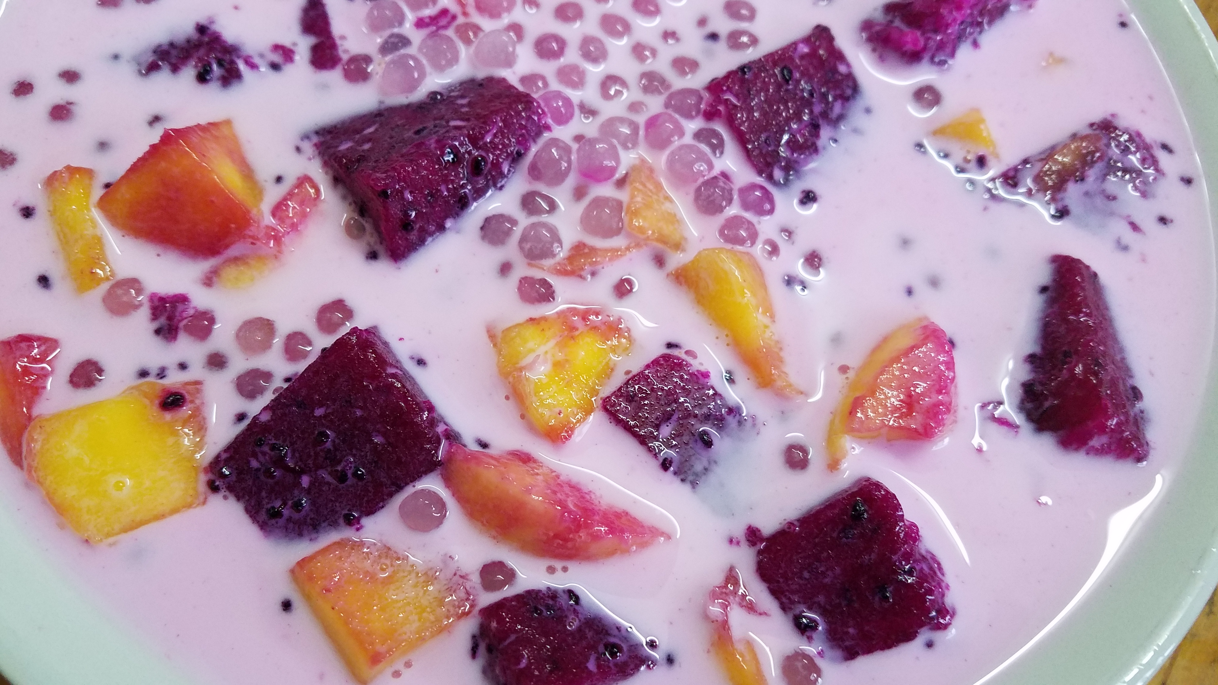 水果西米露的家常做法,西米露夏天饮品