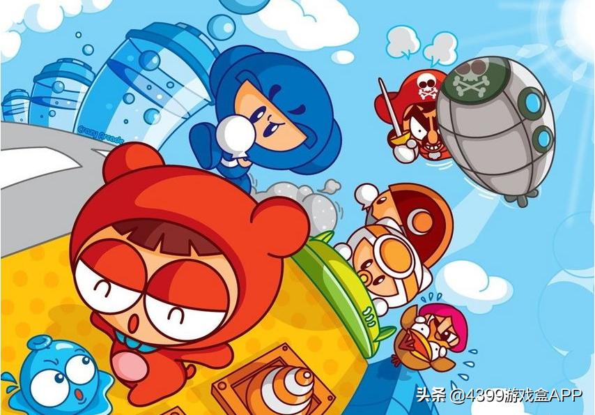 经典休闲游戏泡泡堂手游版上线,童年网吧游戏回忆系列