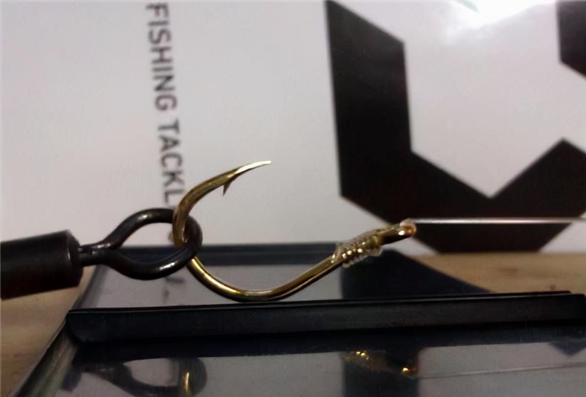 金属线绑钩的正确方法,特硬线绑钩方法