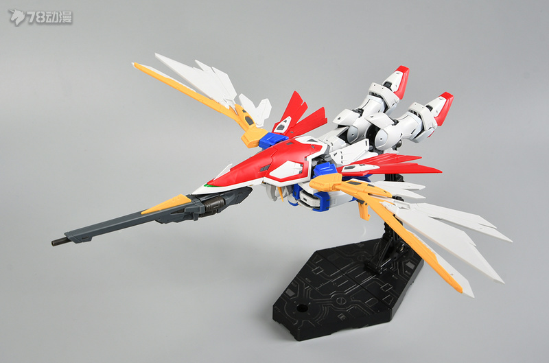 万代高达rgrx78-2,万代rg飞翼零式高达