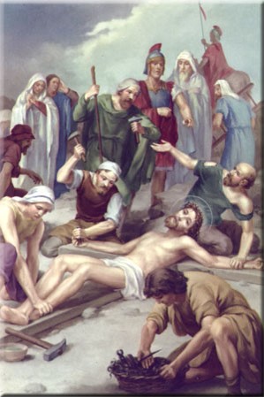 钉死耶稣的十字架作为教会的标志,耶稣被钉十字架是怎样的刑法