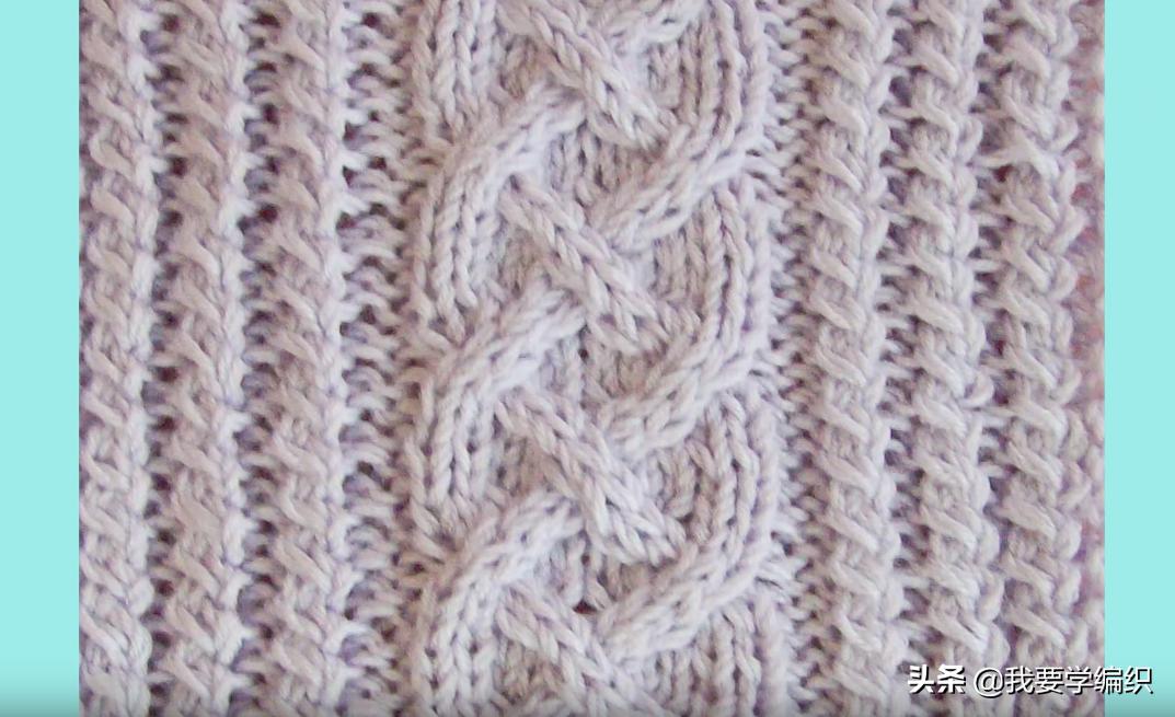 粗线织围巾花样大全,粗线织围巾的花样图解