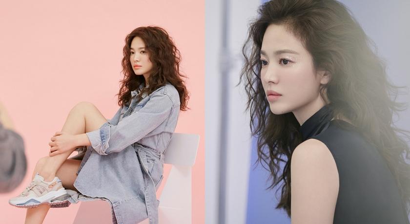 宋慧乔发型卷发短发图片,宋慧乔卷发造型