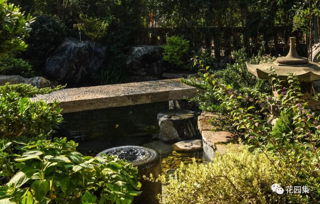 园林式办公区效果图,办公区花园景观设计