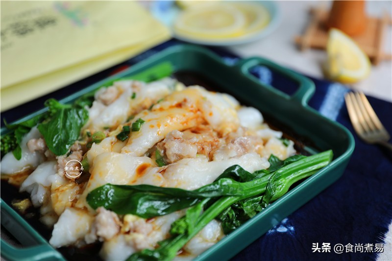 好吃肠粉教程,嫩滑肠粉的做法