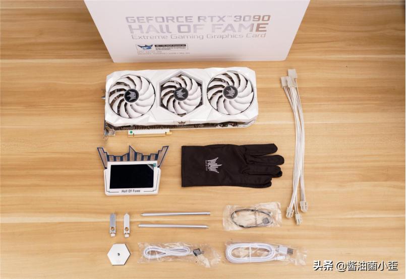 影驰rtx3090金属大师尺寸,影驰20周年纪念版rtx4090显卡开箱
