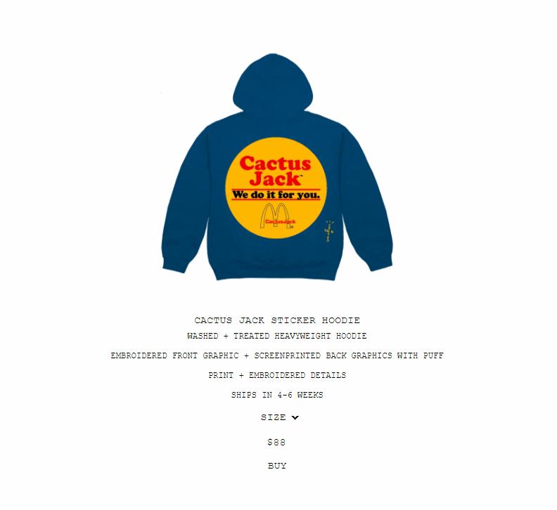 travisscott联名麦当劳,麦当劳和travisscott