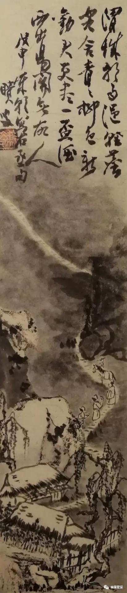 梁崎先生的山水画作品欣赏,当代著名书画大师梁崎作品鉴赏