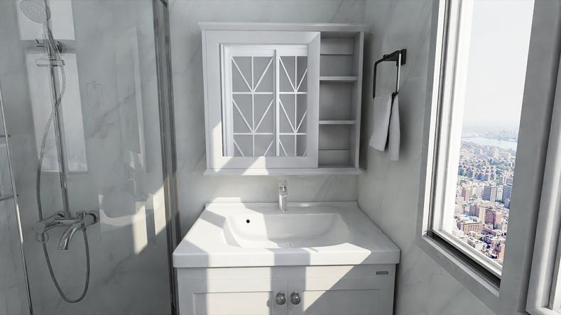 2021卫生间干湿分离装修效果图,两个卫生间挨着都要做干湿分离