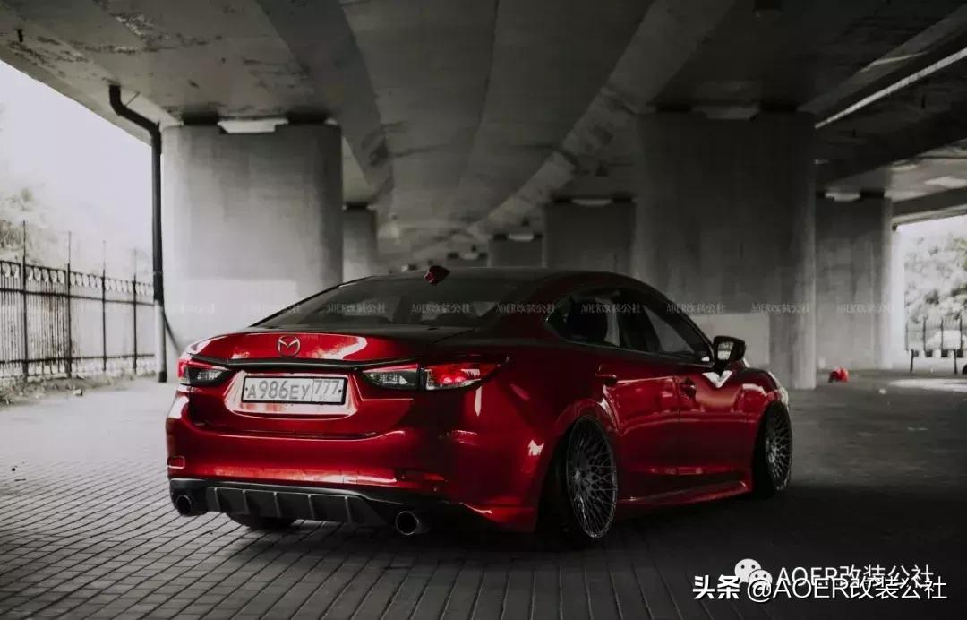 改装分享-「马自达6阿特兹」-绝地武士效果爆炸