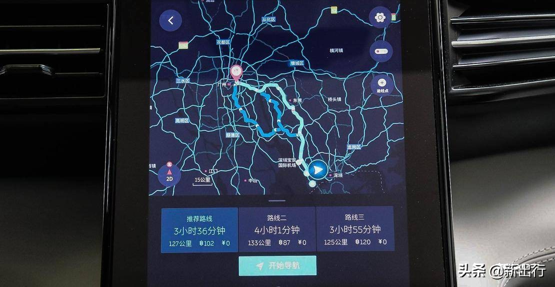 导航只认手机高德和百度？已经有车载导航帅到我了