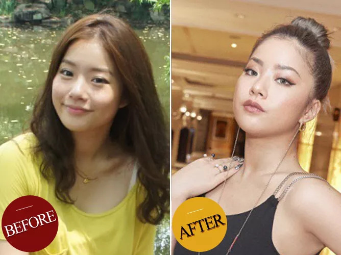 王菊适合什么眼影,王菊用的眼线