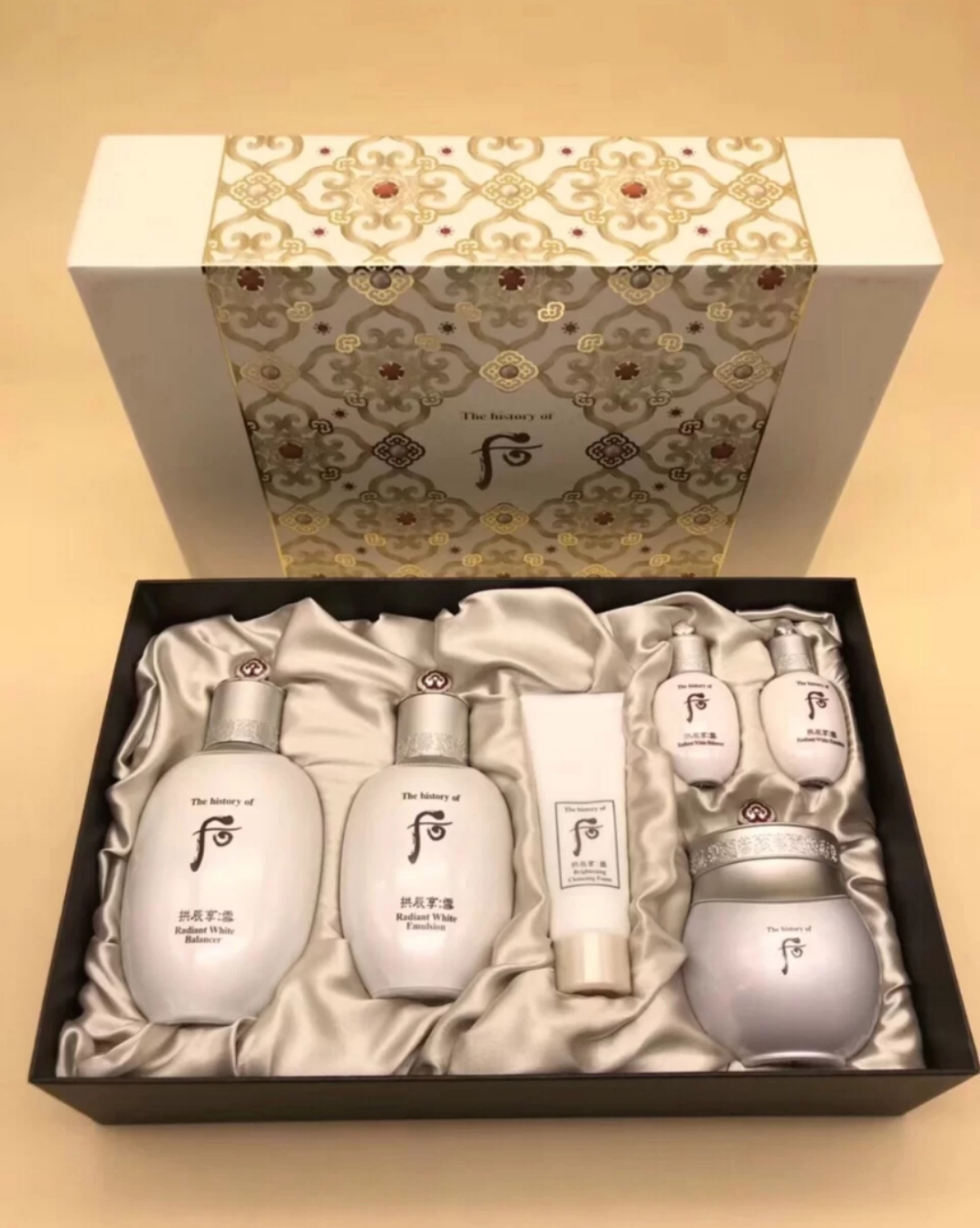 韩国拱辰享whoo后素颜霜价格,韩国whoo后天气丹拱辰享洁面