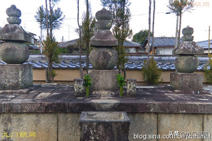 京都大德寺的庭院,织田信长墓地图片大全
