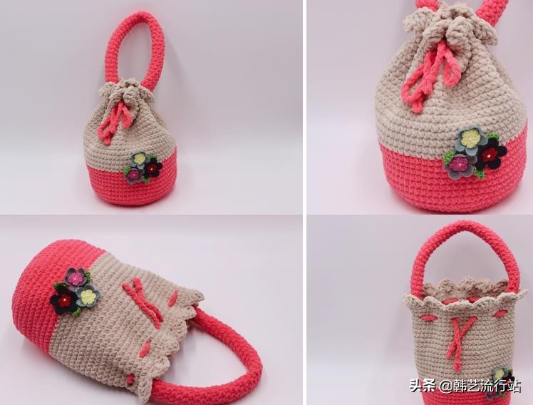 春天手工手提袋,春天手工手提袋创意作品