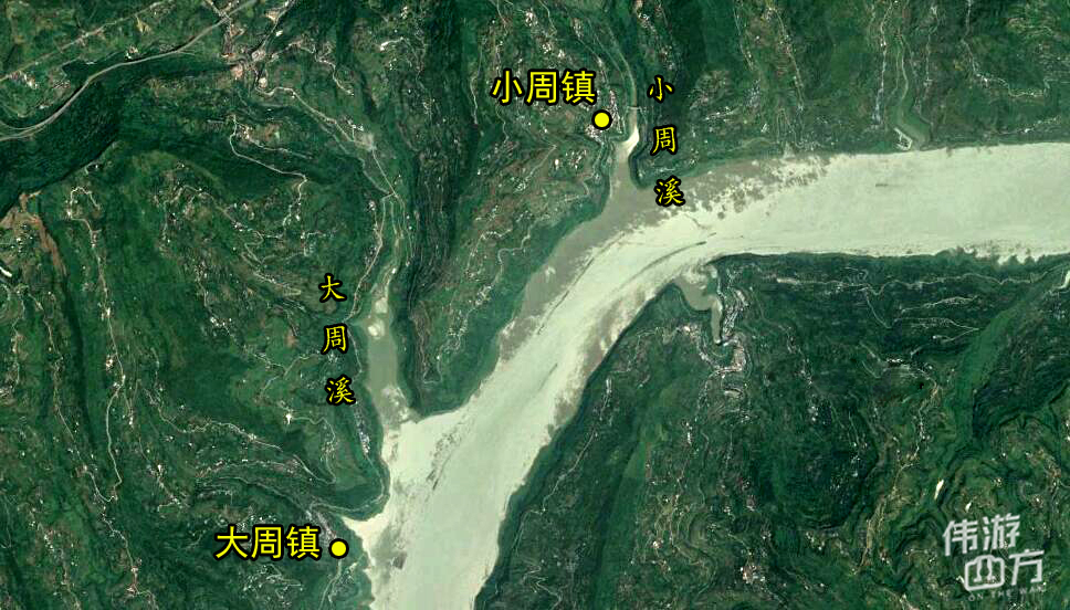 万州大周小周在长江北边还是南边,万州大周