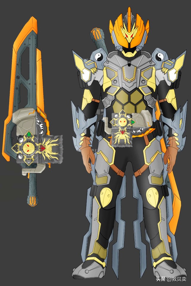 假面骑士圣刃的所有强化形态变身,假面骑士圣刃形态4