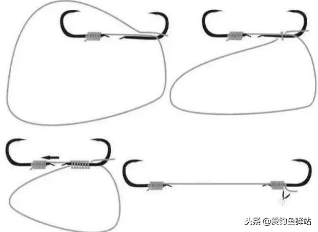 既简单又牢固的鱼钩绑法,简单实用的几种鱼钩绑法