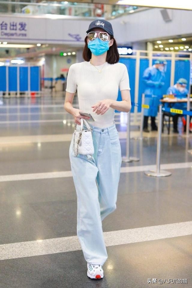 蔡文静紧身裤穿搭,蔡文静健身裤